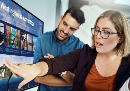 Immersive selling experience on the trade show floor